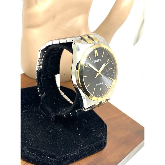 Citizen Mens Watch BM7334-58E Eco Drive Black Dial Two Tone Stainless Steel 40mm - Picture 15 of 15